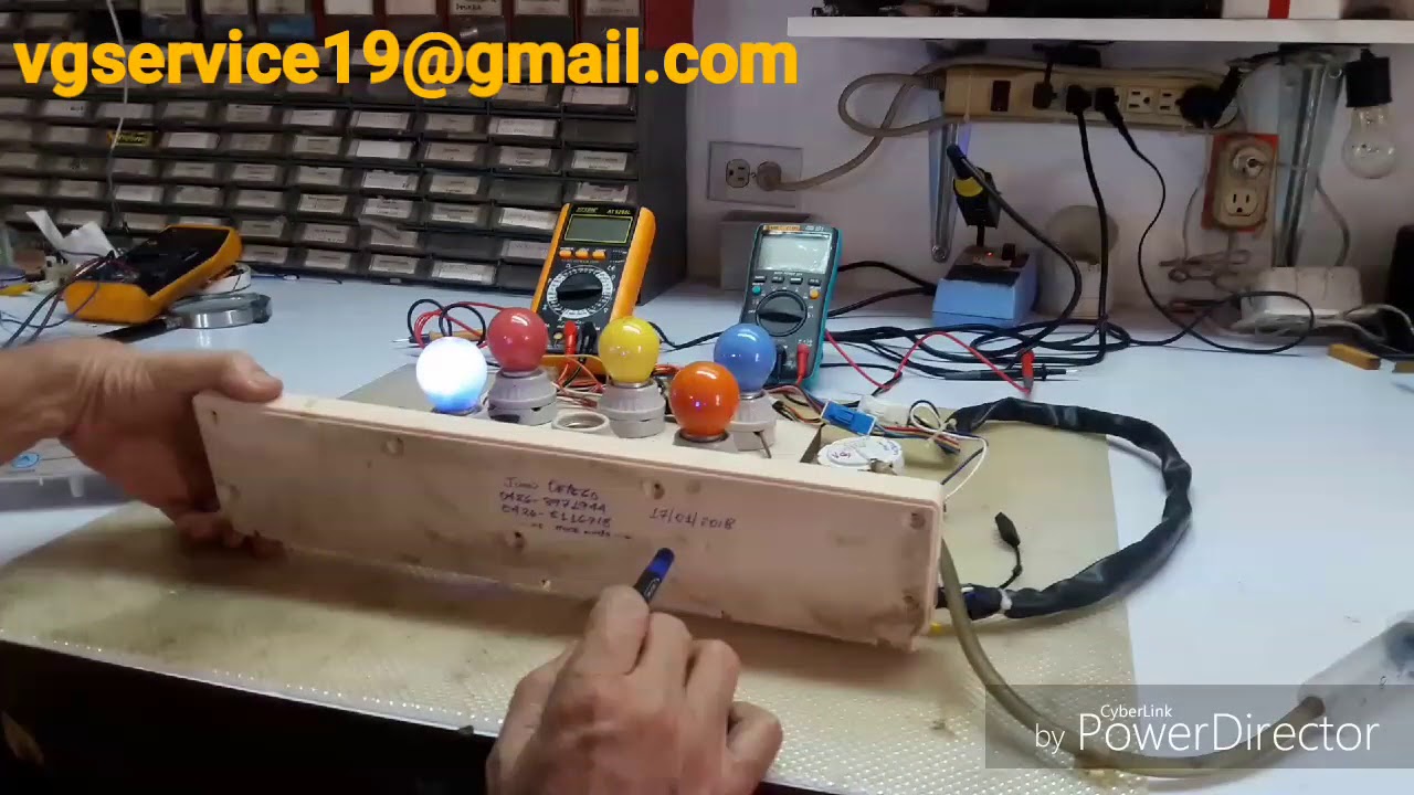 Reparación de tarjeta Lavadora Electrolux