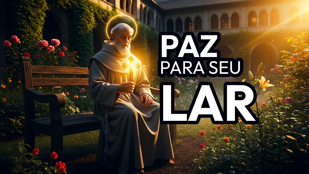 SÃO BENTO REVELA: o mistério para SELAR a PAZ no seu LAR hoje 🛡️