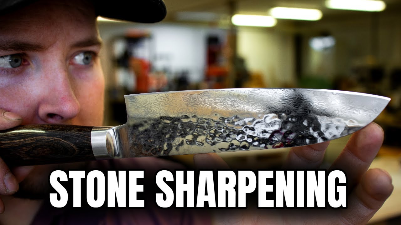 Sharpening SHUN Premiers on 5000 grit whetstones!