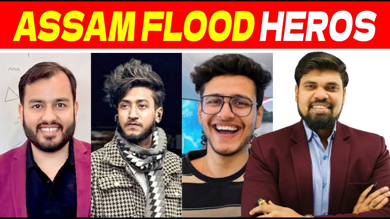 Assam Flood Relief | Alakh Pandey Sir | Aryan Kelvin | Nischay Malhan | Arvind Sir Naiya Paar
