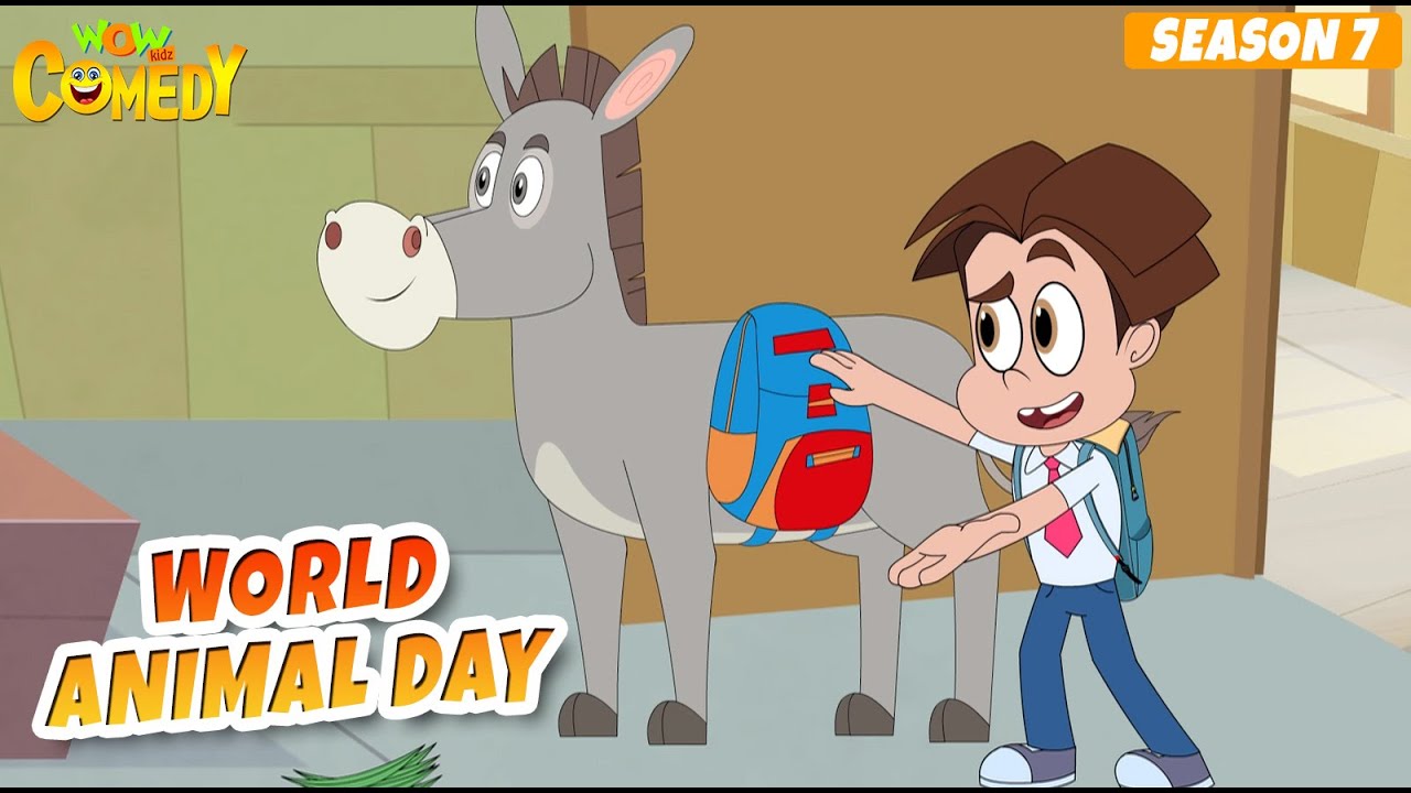 World Animal Day | Titoo Funny Cartoon | S07E08 | Hindi Cartoon for Kids #titoo