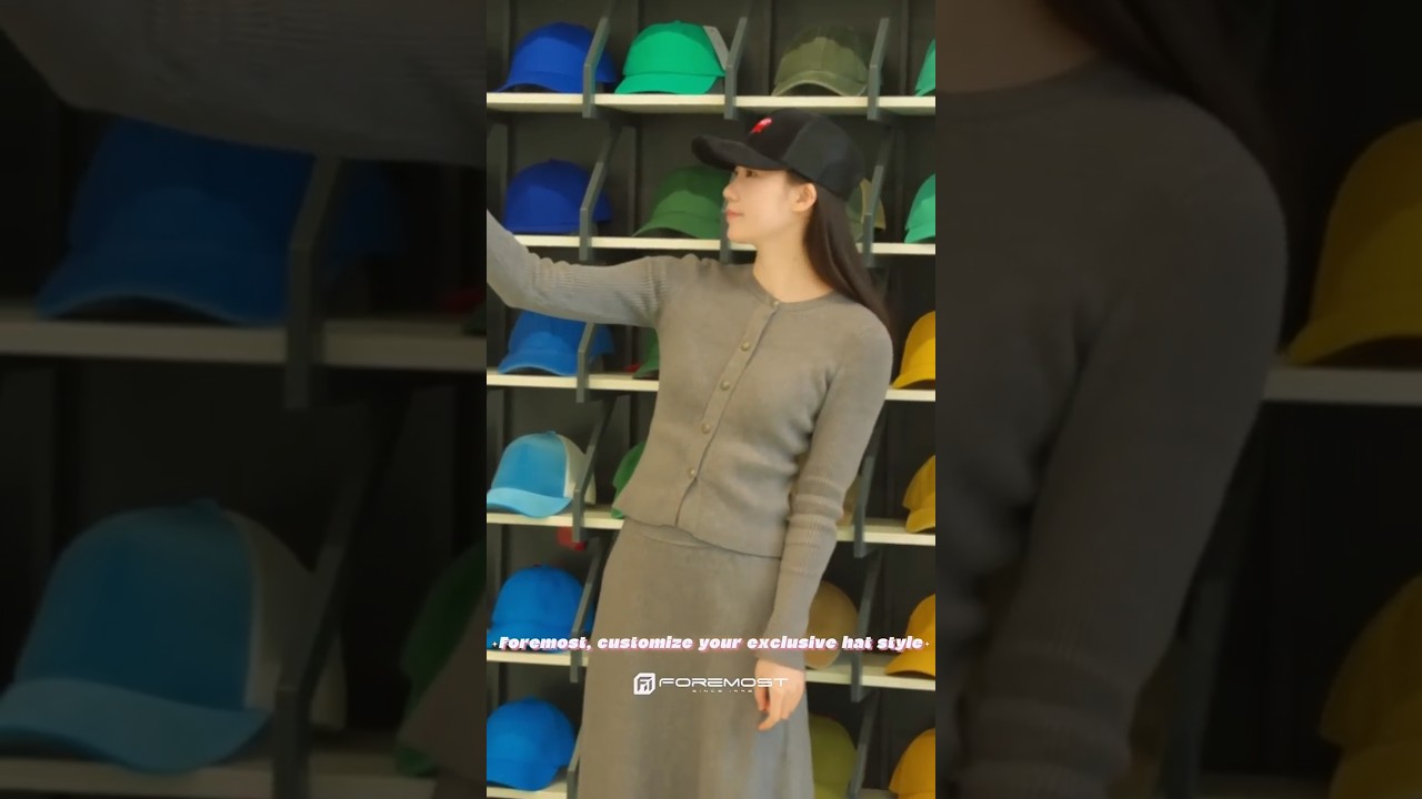 🌸 3 STEPS TO CUSTOMIZE YOUR HATS🌸 #customhat #embroidery #foremost