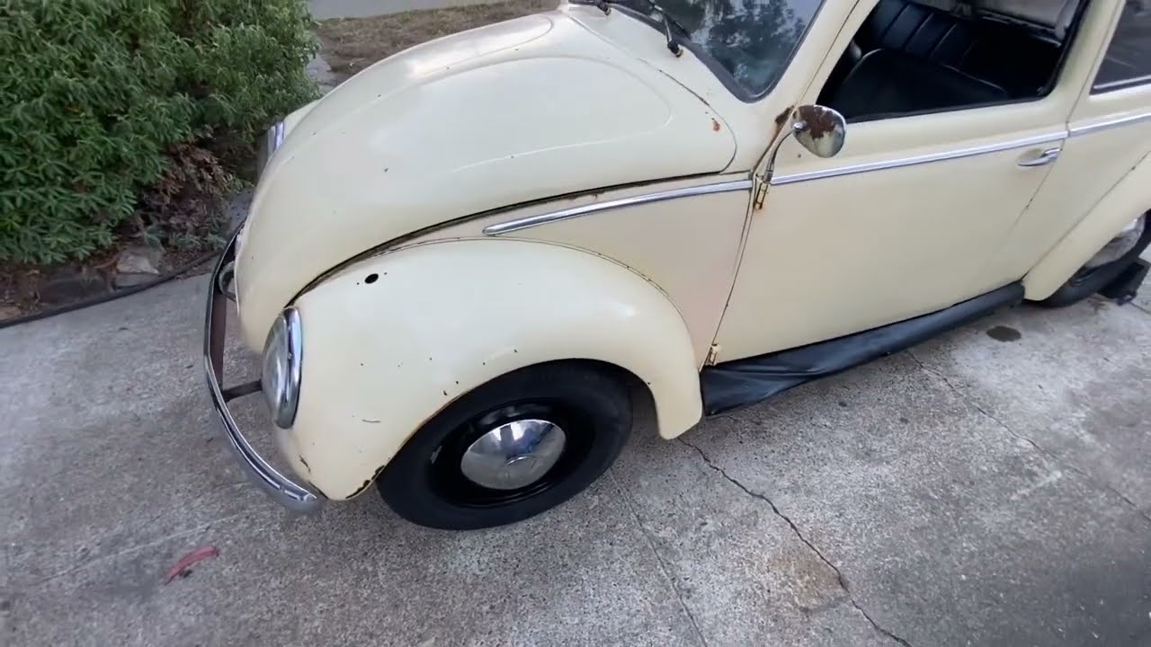 1958 VW beetle - Rusty Drivers A-Pillar Replacement 2/2