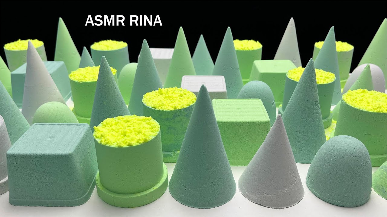 ASMR baking coda crunchy green💚