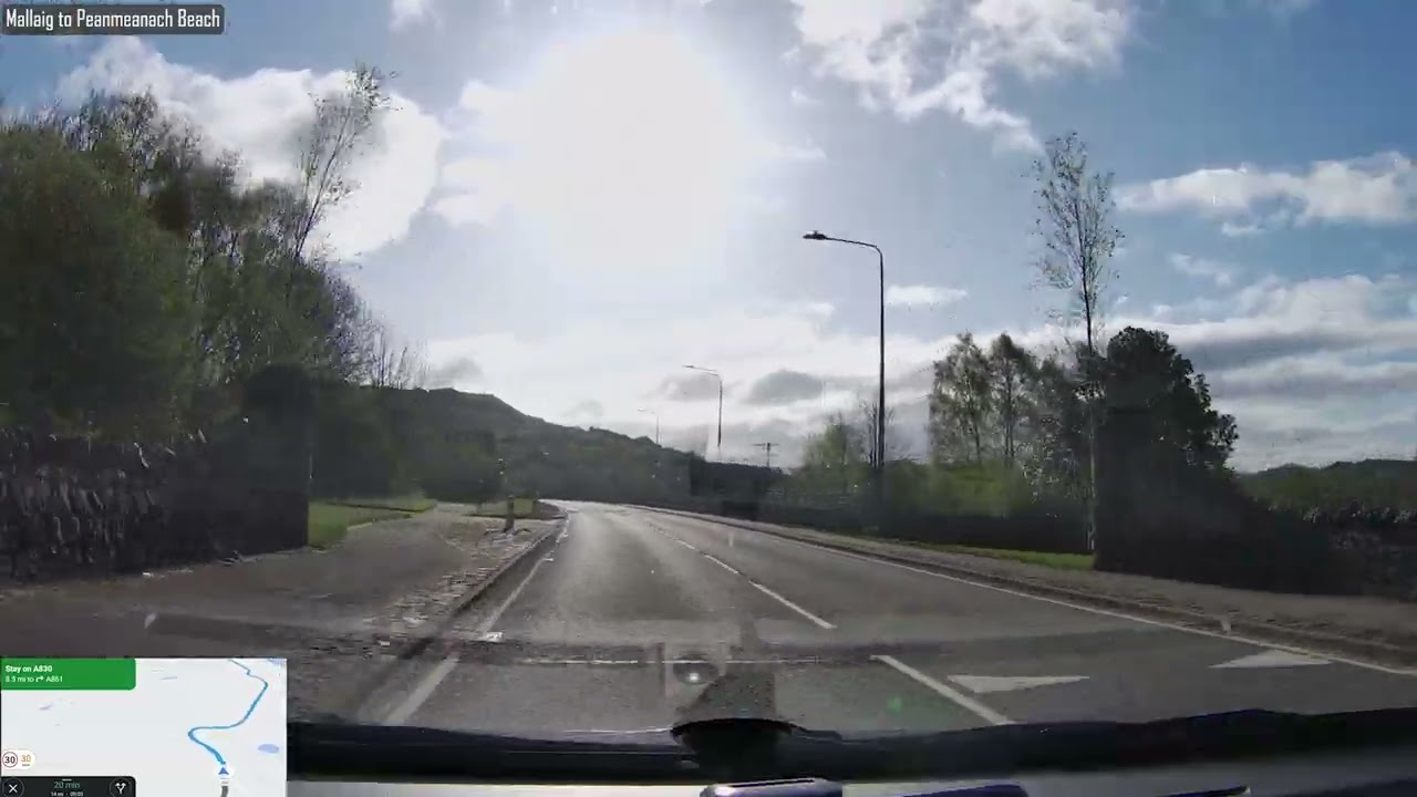 Mallaig to Peanmeanach Beach view, didn't quite get there in the end!