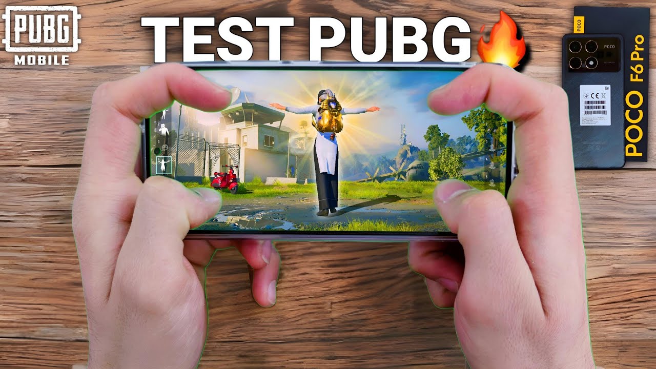 POCO F6 PRO TEST PUBG MOBILE 🔥& Unboxing😍