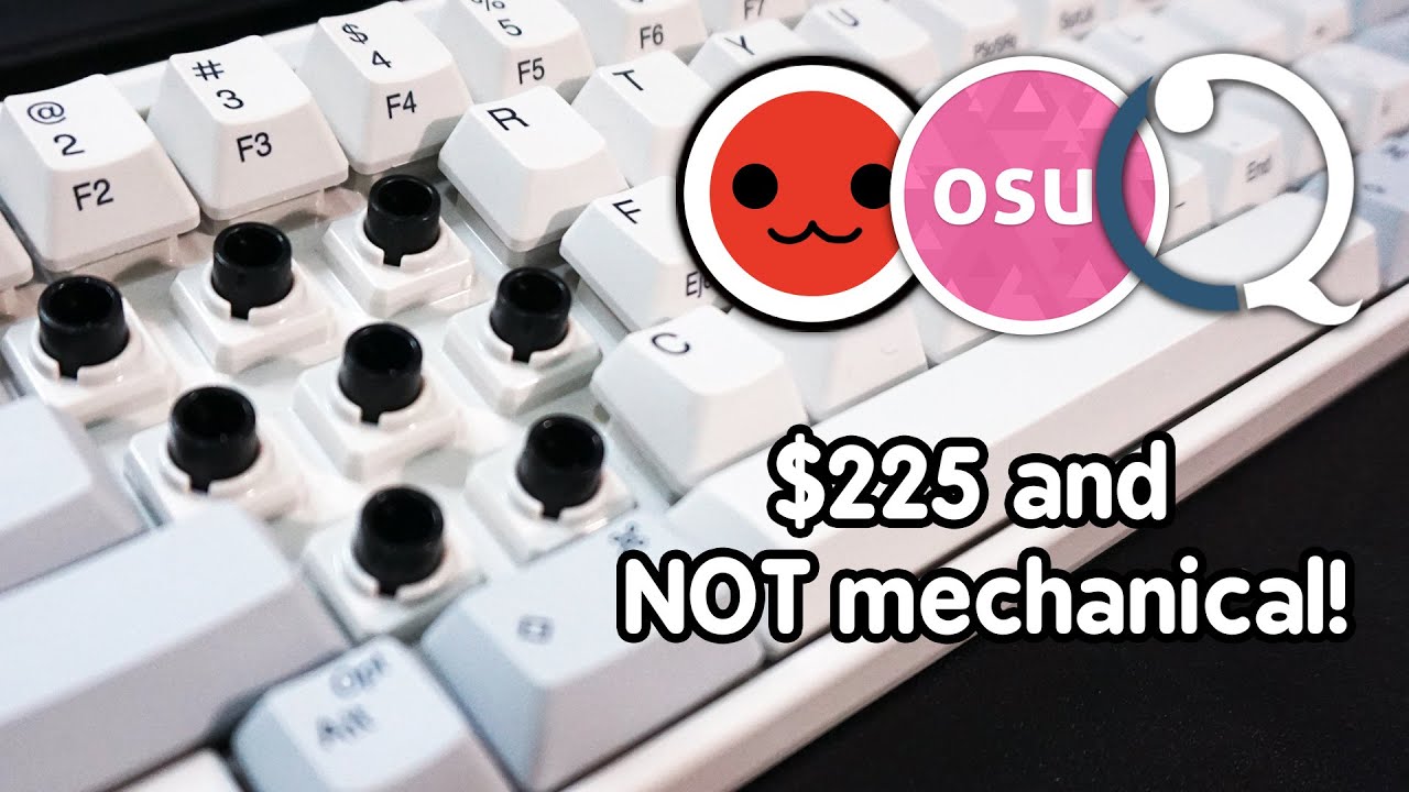 Topre Switches vs Rhythm Games (osu!, quaver, taiko) | Happy Hacking Keyboard Professional 2 review