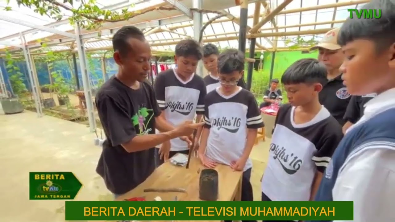 SURAKARTA : VIRAL !!!! Siswa Muhammadiyah Outing Class Menginap Belajar Kehidupan ber Masyarakat