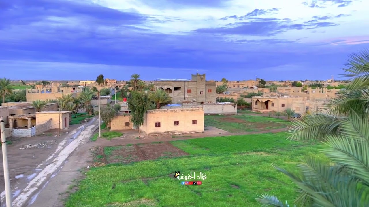 فيديو من فوق السطوح يضهر جمال الطبيعة في ريفنا الجميل الشعيطات #ابوحمام #الكشكية ء#ريف_ديرالزور