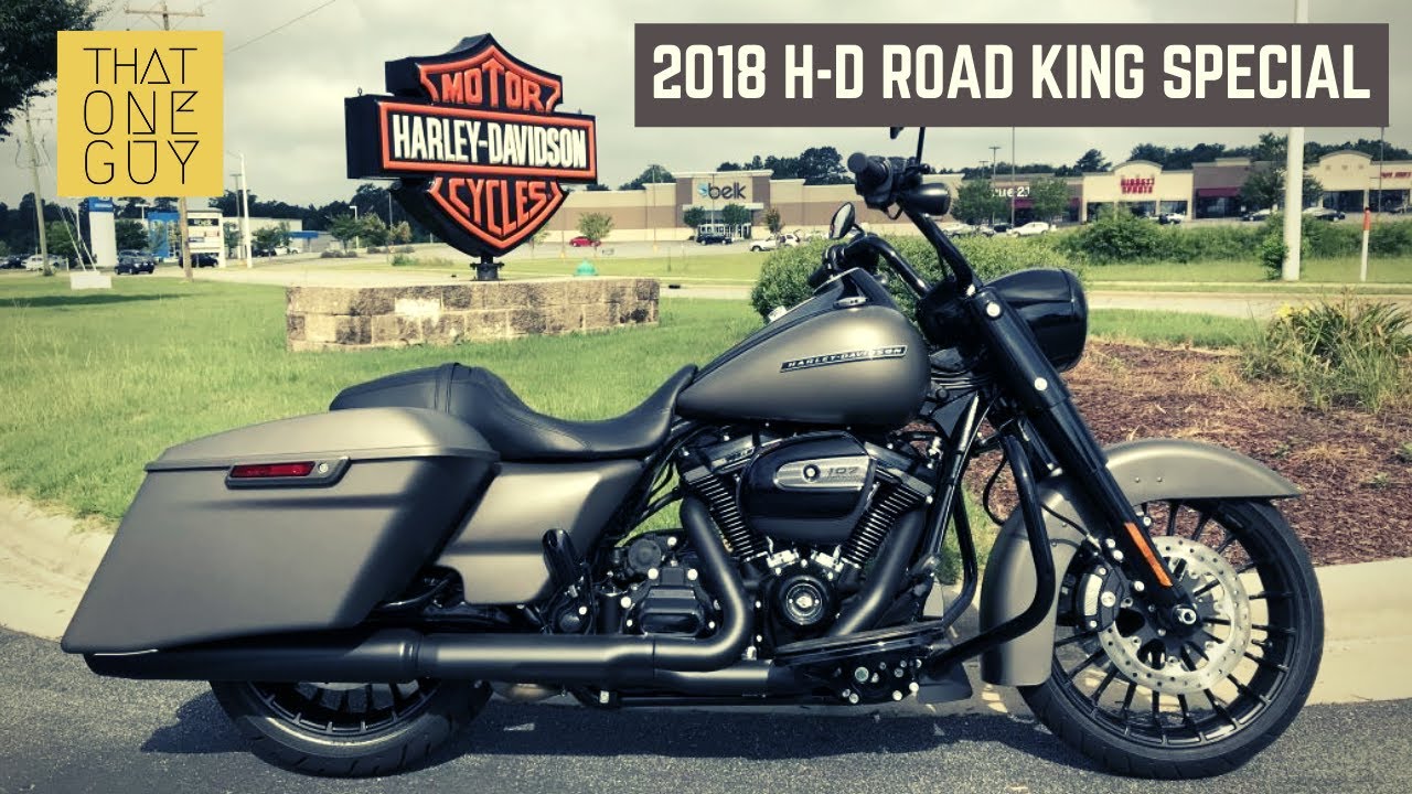 2018 Harley-Davidson Road King Special test ride - a standout entry to touring