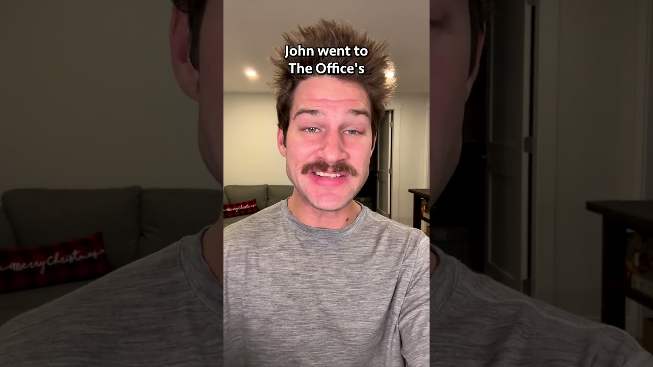 John Krasinski Wore A Wig On The Office #funfact
