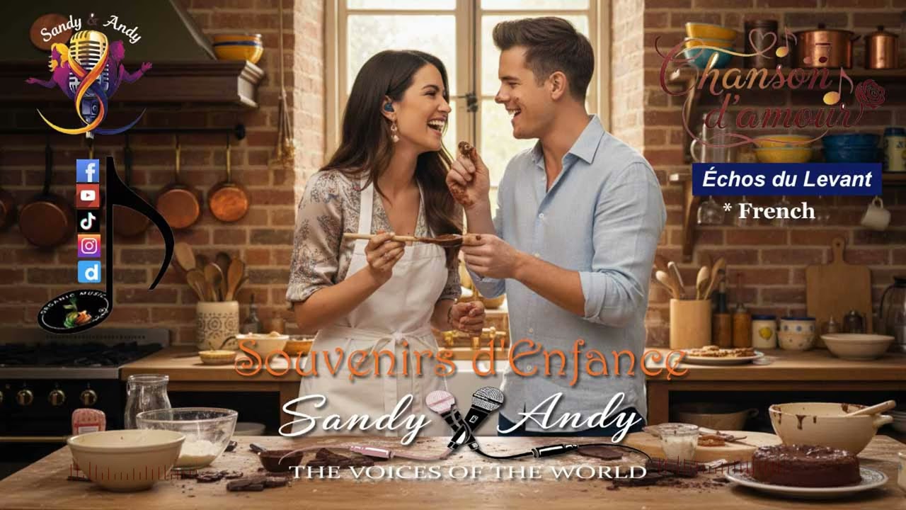 Souvenirs d'Enfance - Sandy & Andy | Romantic French Chanson with Lyrics