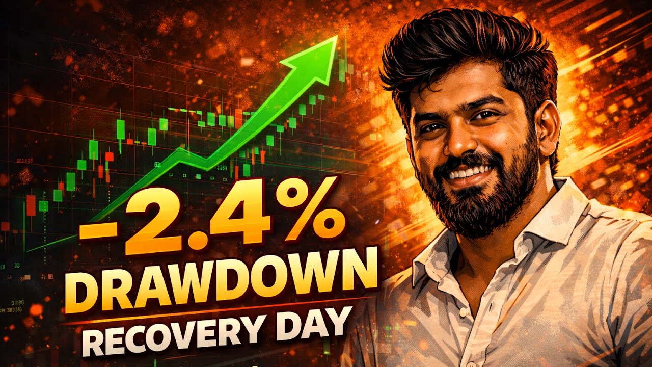 -2.4% Drawdown 😤 | How I Will Recover It! | NIFTY Pre Market Analysis