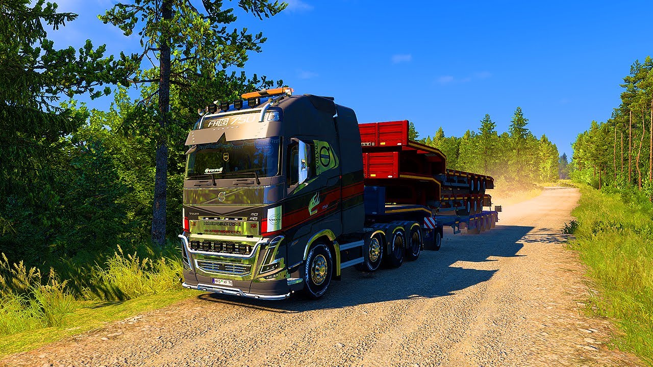 ANONIMOUSTRUCK | ETS 2: ¡MÁXIMO RETO! 🚛 DOBLE CAMA BAJA EN NORDIC HORIZON (Conducción Extrema)