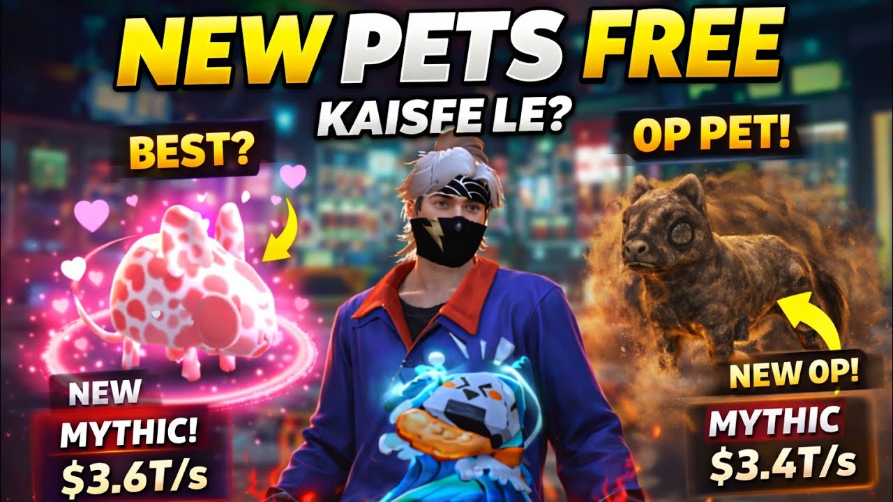FF STEAL A PET NEW PET FREE KAISE MILEGA?🤯NEW UPCOMING PET🤯DOUBLE PET MAP 🤩BASE DOUBLE PET TRICK🤯