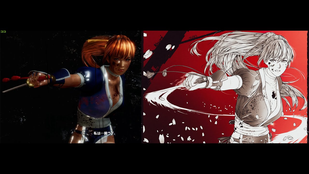 Dead or Alive 6 mod showcase kasthebest's Kasumi Fan Art Blood mod by PerfectDark023