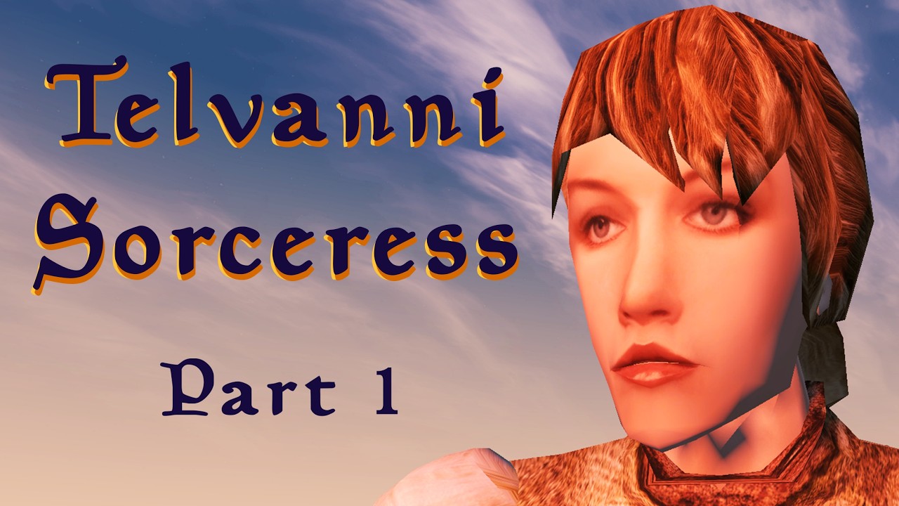 🌟🌙Telvanni Sorceress Playthrough on Highest Difficulty🌙🌟[Modded OpenMW] [Part 1]