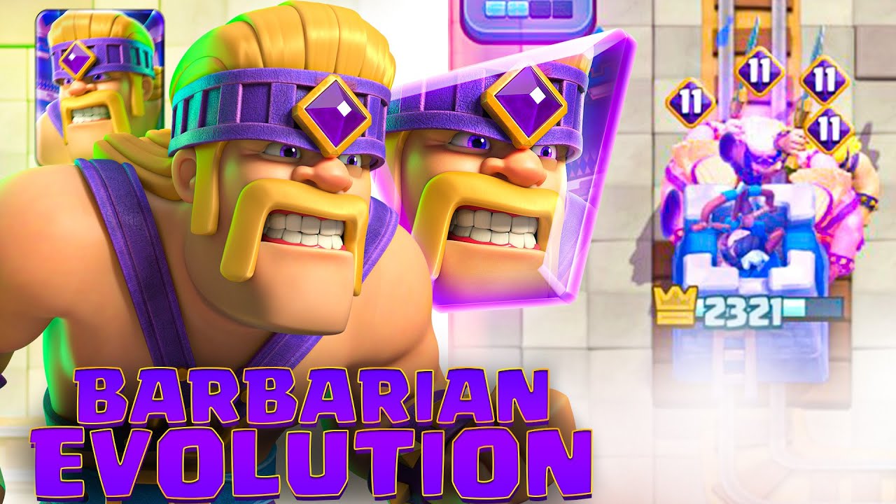*NEW* Barbarian Card Evolution Looks INSANE! 🤯 First Look Gameplay