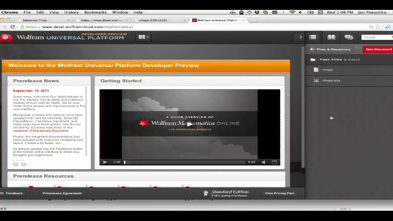 Cloud Platform Support for Wolfram Documents