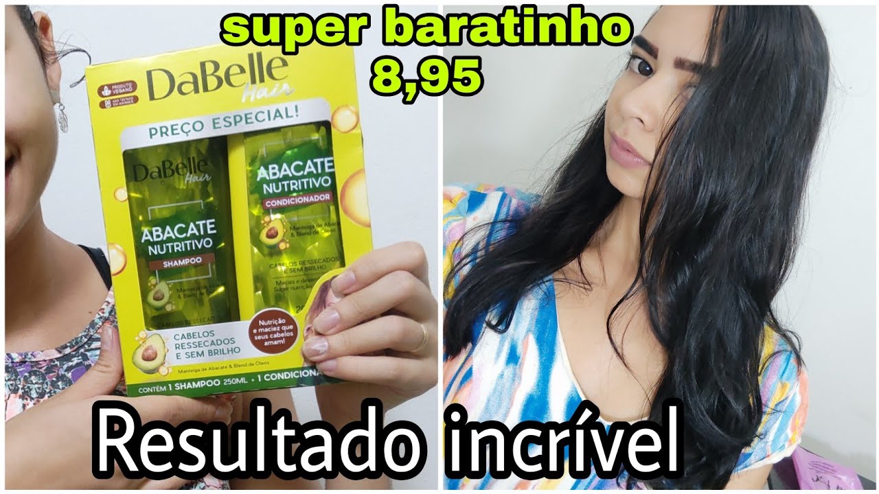 KIT DABELLE * Abacate Nutritivo* shampoo e condicionador por 8,95 DEIXA O CABELO LINDO ❤️
