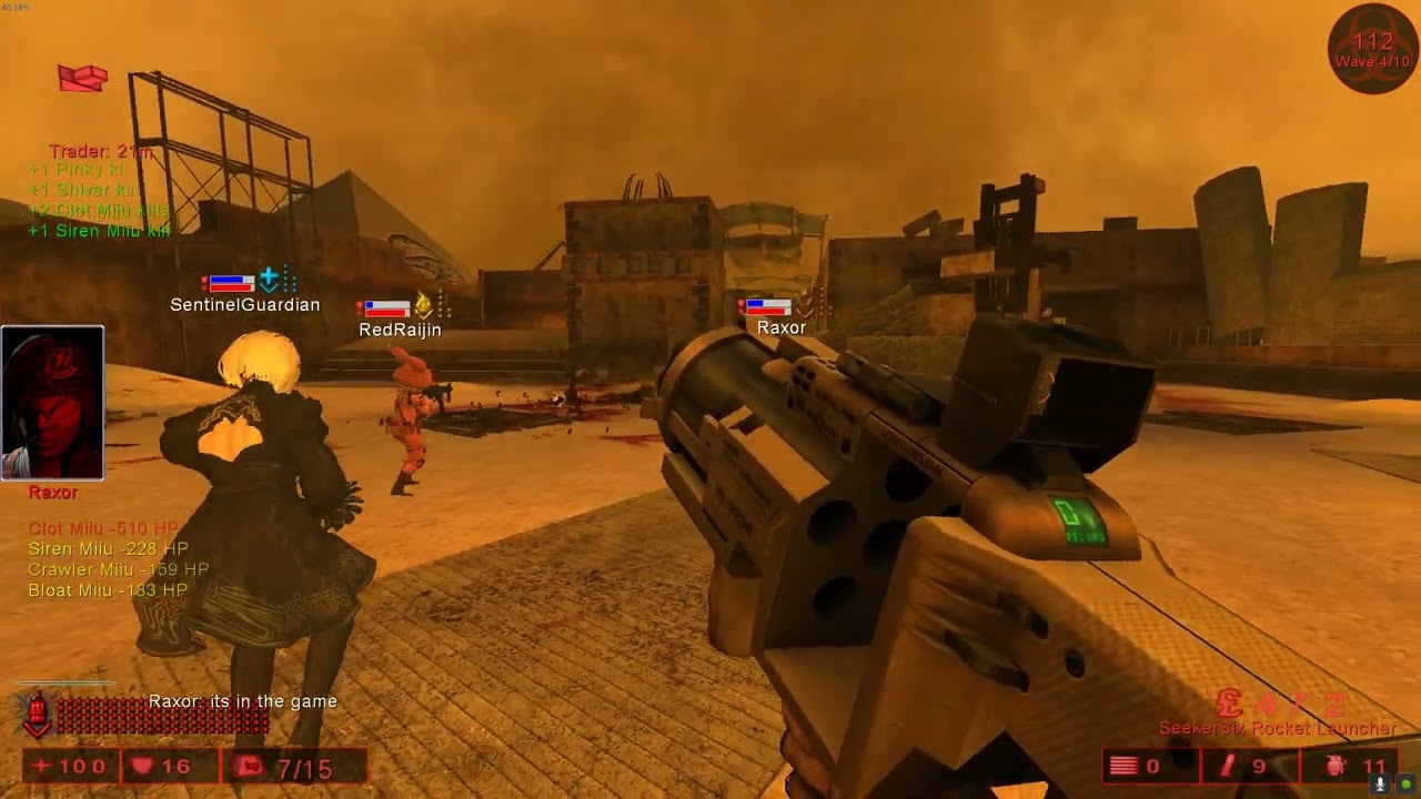 Killing Floor 1 | KF-Excavation Site | Demolitionist (Waves 1-10 + Boss - King Fleshpound)
