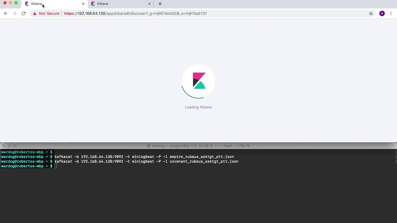 Mordor - Kafkacat Producer Mode - Rubeus asktgt ptt