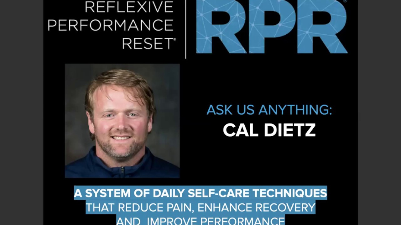 RPR AMA with Cal Dietz, April 25, 2020