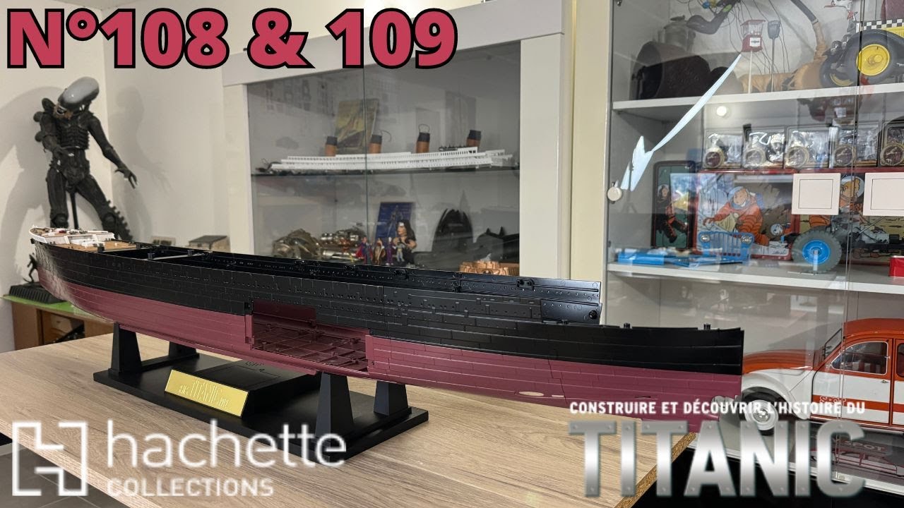 N°108 & 109 R.M.S TITANIC HACHETTE 1/200    @hachettecollections6087