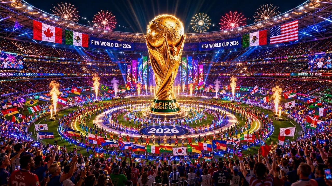 🔥 FIFA World Cup 2026 Opening Ceremony | New Anthem, Massive Trophy & 48 Nations Unite