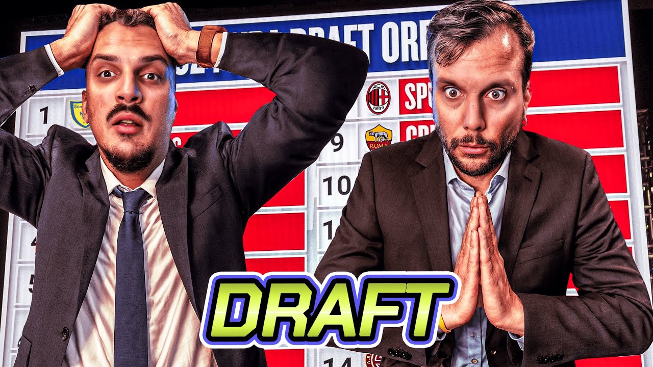 COSTRUIAMO L'11 CON PIÙ PRESENZE IN SERIE A ⚽ CHE POLEMICA AL DRAFT! ALE LASCIA LO STUDIO 🥶