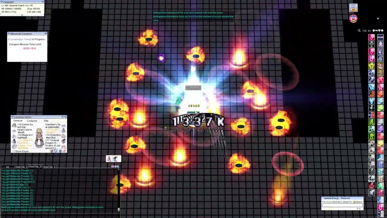SMRO - Constellation Tower Purgatory Mode Max Difficulty | Solo Magic IG [Nif]