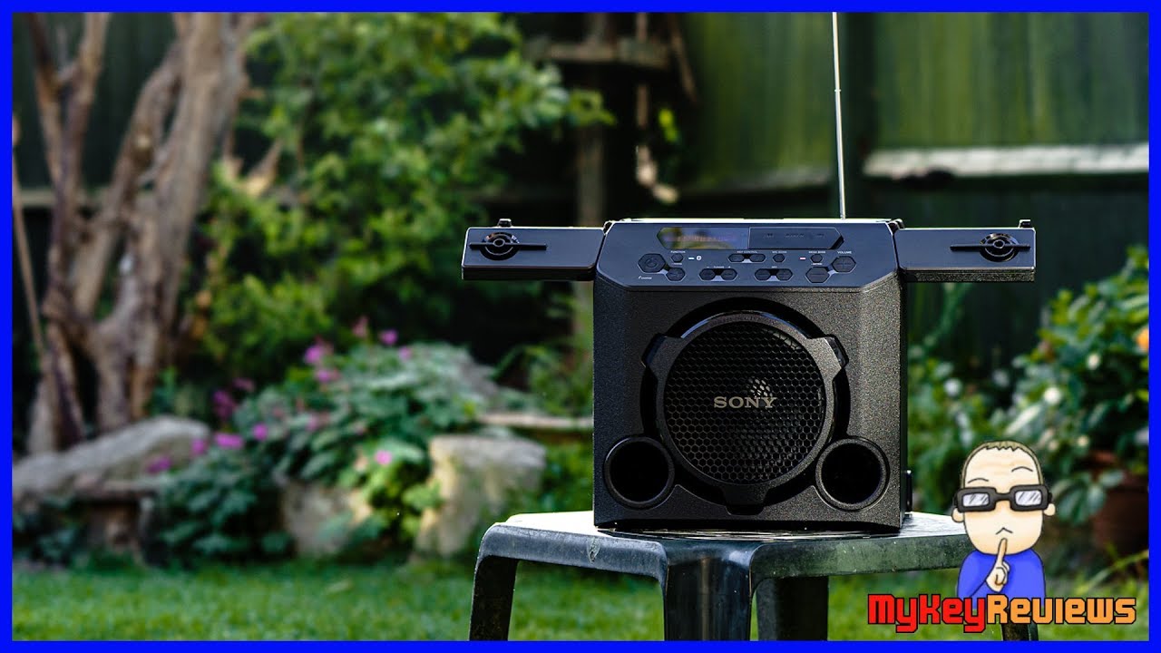 Караоке-колонка Sony GTK-PG10 Party: мощная портативная аудиосистема | Обзор | MyKeyReviews
