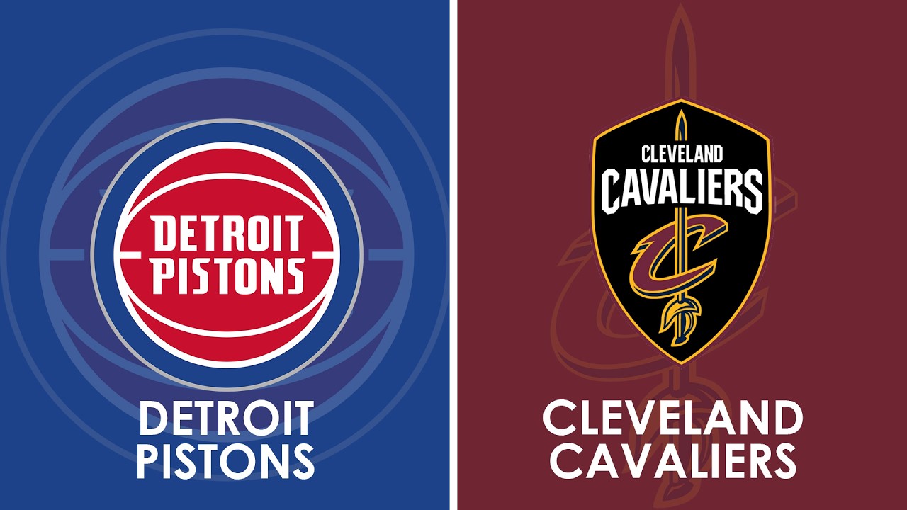 Detroit Pistons vs Cleveland Cavaliers NBA Live Scoreboard