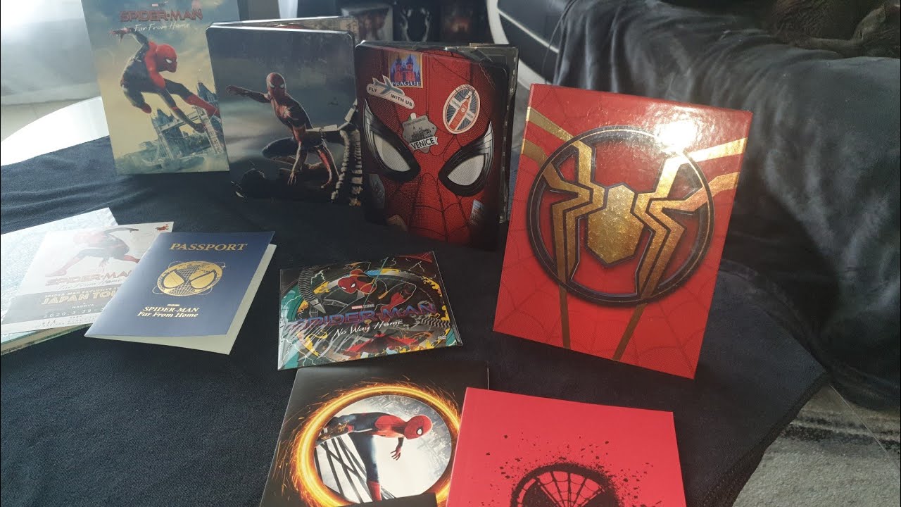 Unboxing boxed  steelbook japan spider-man 