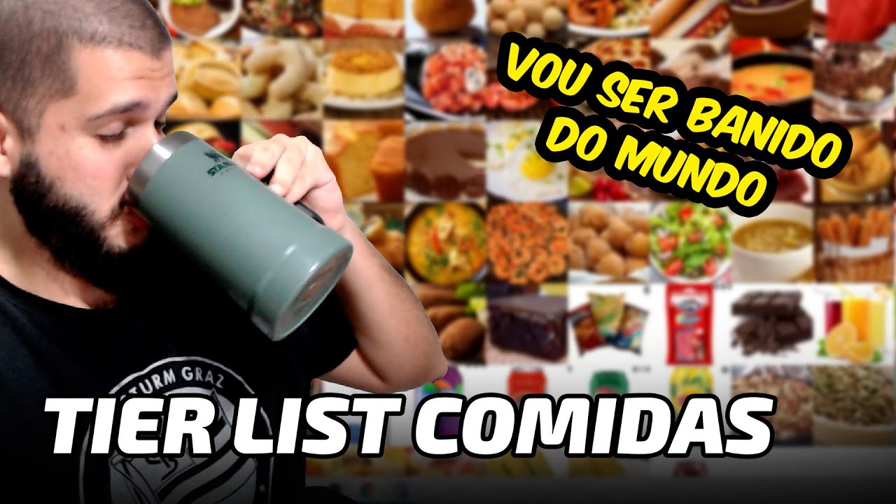 TIER LIST MELHORES COMIDAS - CORTES DO CERTEZAS
