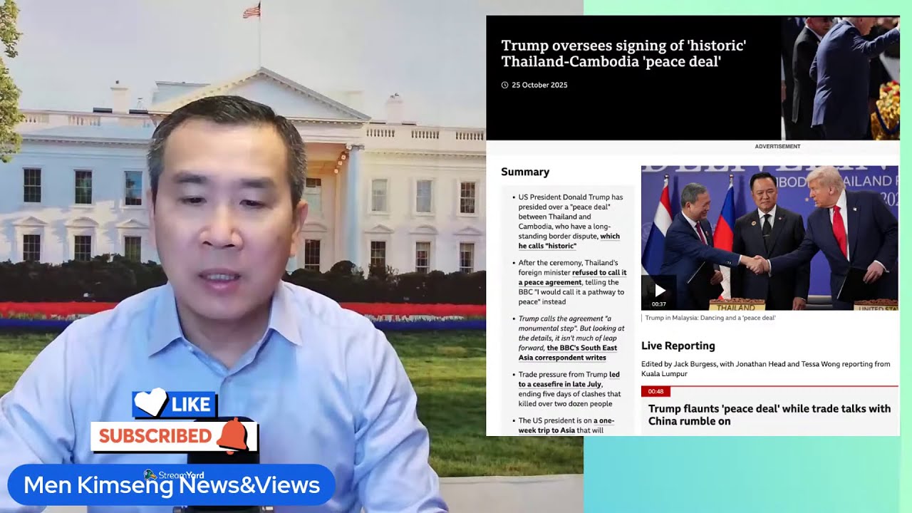 Men Kimseng | 27/10/2025 | Live Talk Show | Srok Khmer News TV