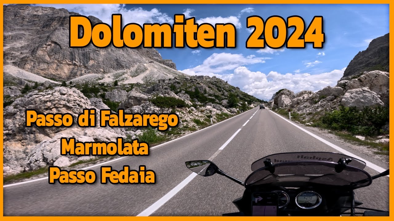 Dolomiten 2024 - Tag 8 1/2 - Falzarego, Marmolata, Fedaia