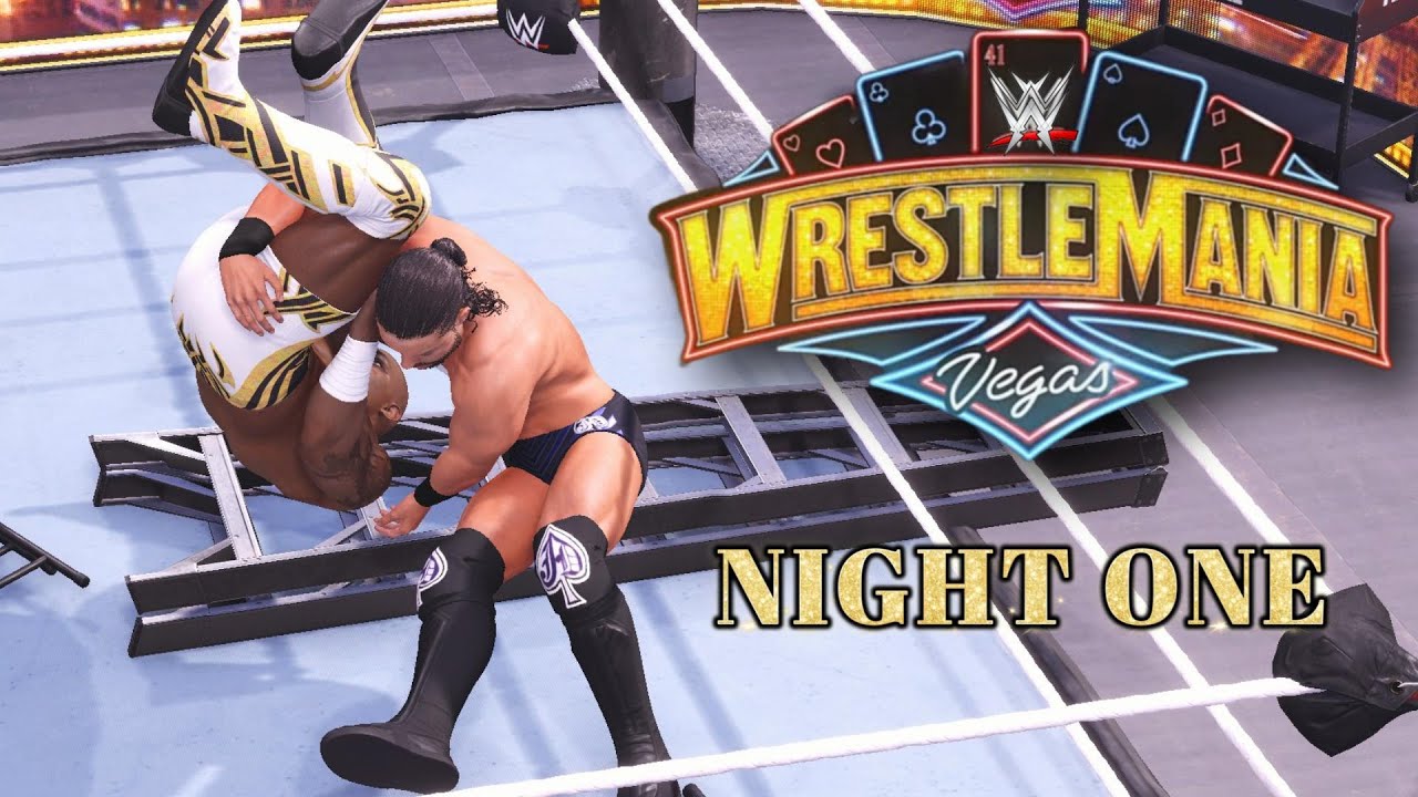 WWA WRESTLEMANIA NIGHT 1 [Universe Mode #146]