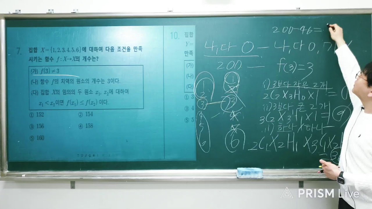 고3 확통 필수유형 #3 (치역의 갯수와 중복조합)