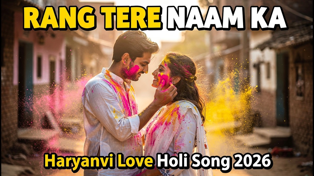 Rang Tere Naam Ka (Official Video) | Haryanvi Love Holi Song 2026 | New Romantic Holi Song