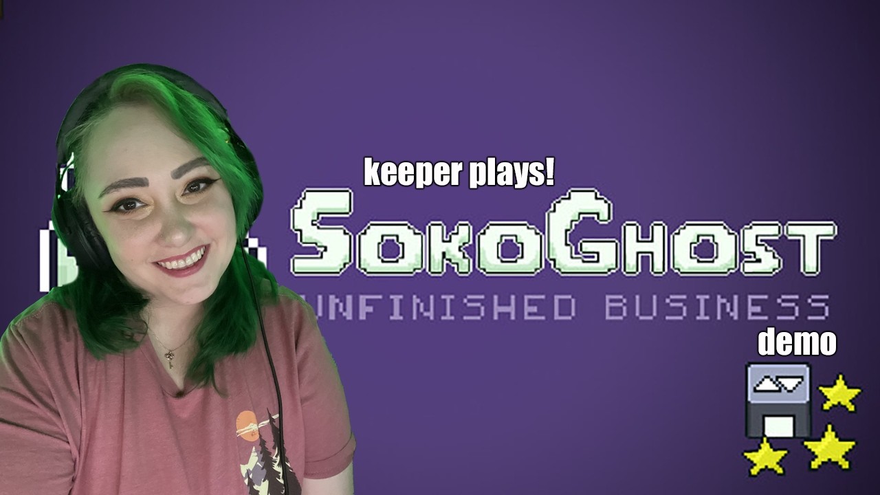 SokoGhost: Unfinished Business Demo | Keeper Plays!