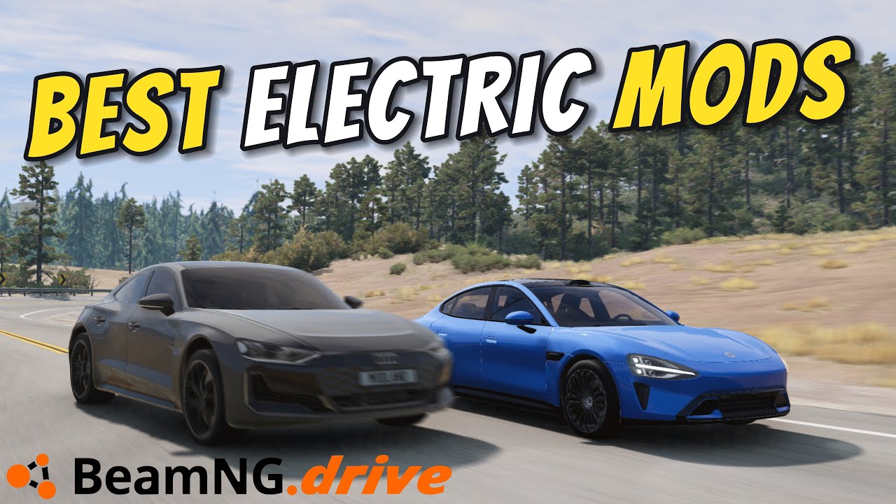 Best Electric Car Mods for BeamNG Drive