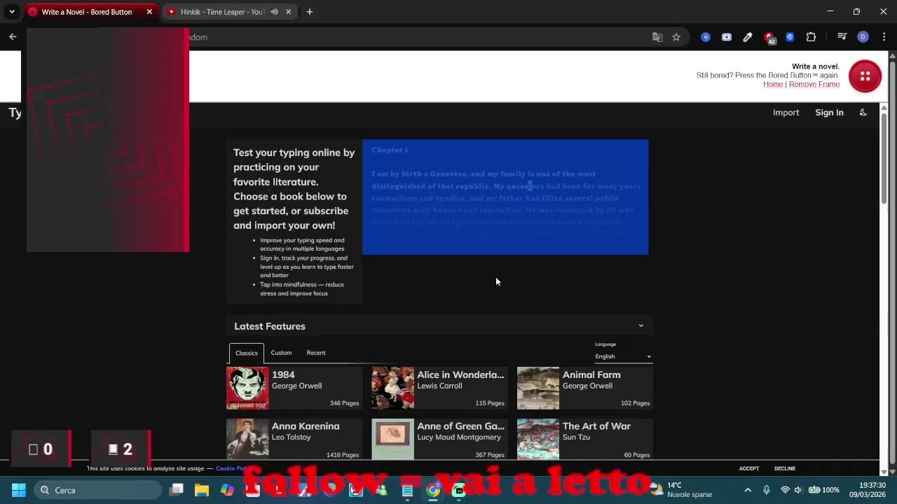chill stream | 09/03/2026