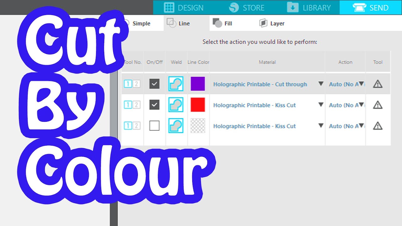 Cut By Colour: Create Sticker Packs with your Cameo 4