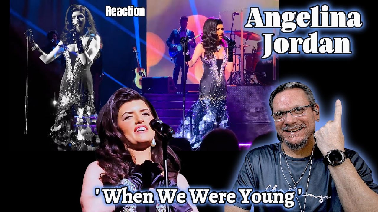Angelina Jordan | WHEN WE WERE YOUNG (Las Vegas Remastered 4K) | Reaction