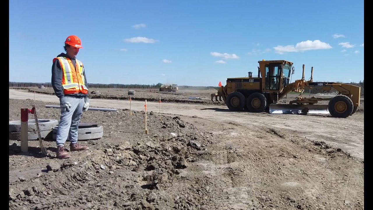 Pre-grading an Intersection with 