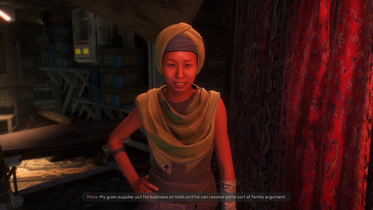 Anthem Talk to Mora First Time Increase Arcanist Loyalty