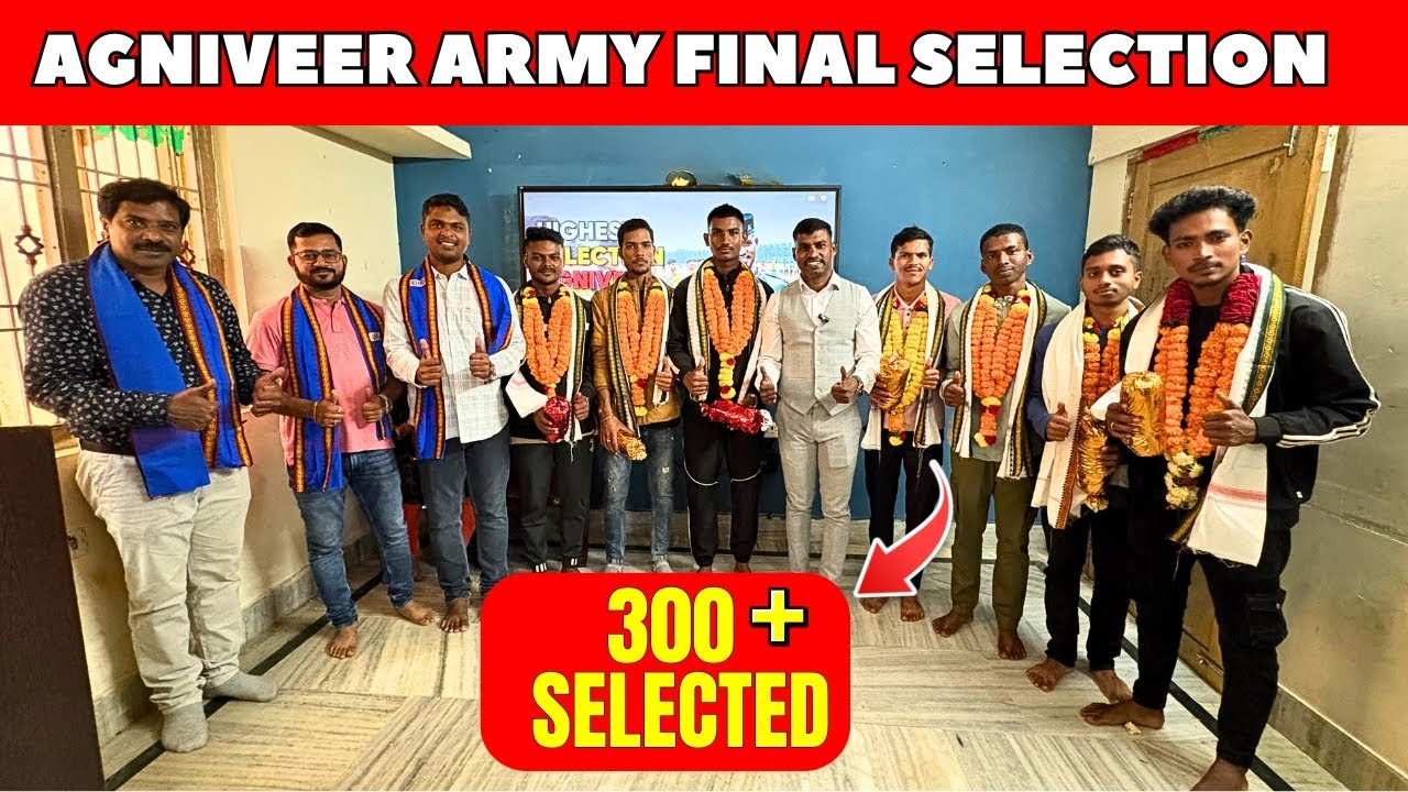 Indian ARMY Final Selection 2025 | 300+ Agniveer Selected | Berhampur Physical Academy