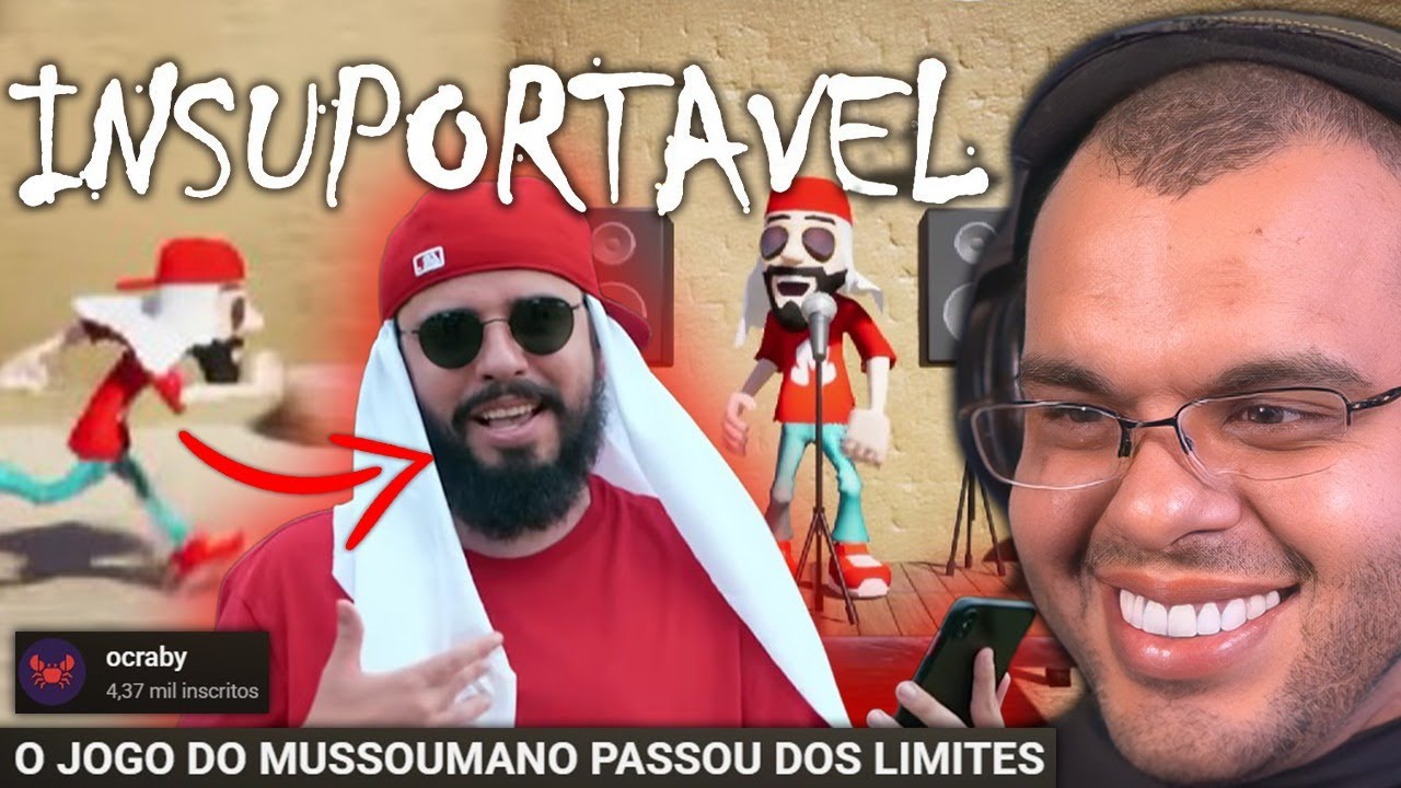 O BIZARRO JOGO DO MUSSOUMANO QUE PASSOU DOS LIMITES - Maicon react