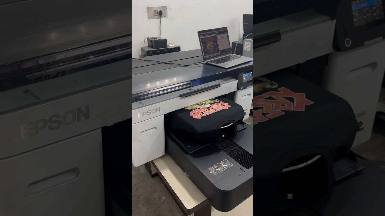 Epson Surecolor F2230 in the house !!!  #dropship #epson #dtg #clothing